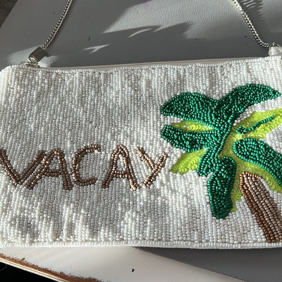 Circus by Sam Edelman beaded Vacay crossbody chain bag - Picture 2 of 5